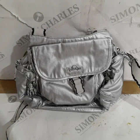 KIPLING PREMIUM SHOULDER BAG SILVER