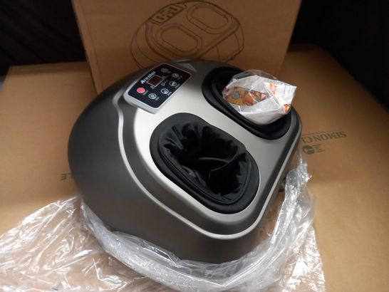BOXED AREALER SHIATSU FOOT MASSAGER WITH ROLLING MASSAGER AND AIR COMPRESSION