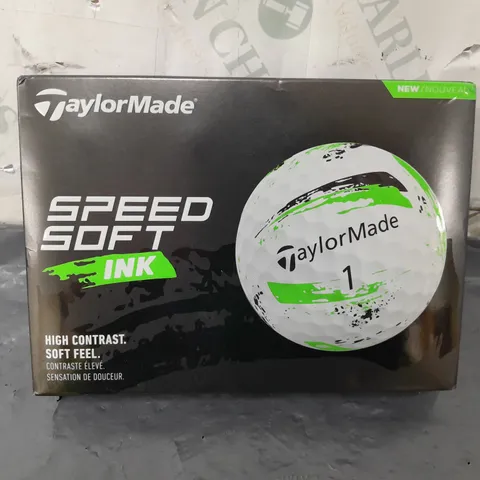 BOXED TAYLORMADE MEN'S SPEEDSOFT INK GOLF BALLS 