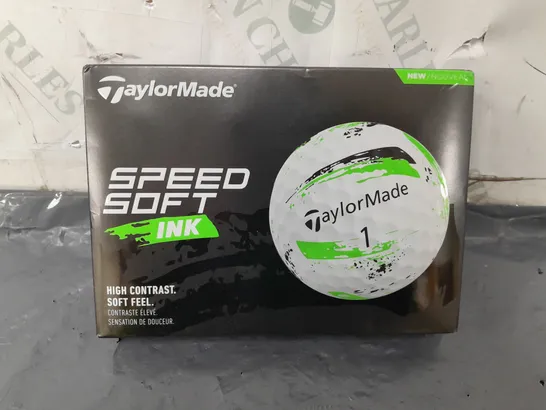 BOXED TAYLORMADE MEN'S SPEEDSOFT INK GOLF BALLS 