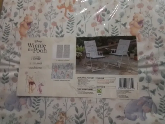 SEALED DISNEY WINNIE THE POOH 2 MIAMI CHAIR CUSHIONS 