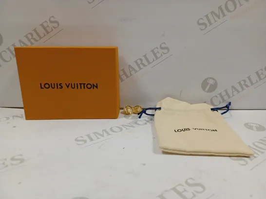 LOUIS VUITTON PEARL STUD EARRINGS 