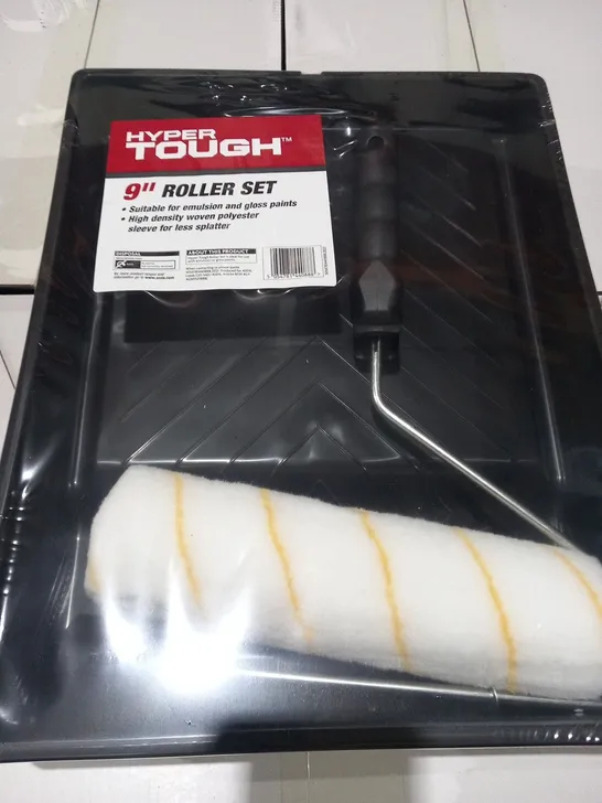 SIX BRAND NEW HYPER TOUGH 9" ROLLER SETS