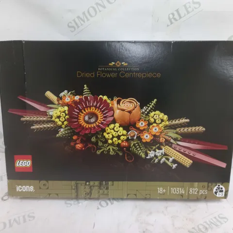 BOXED LEGO DRIED FLOWER CENTERPIECE (10314)