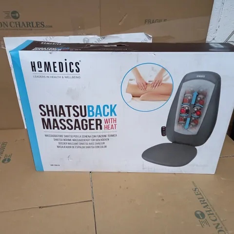 BOXED HOMEDICS SHIATSU BACK MASSAGER SBM-180H-EU