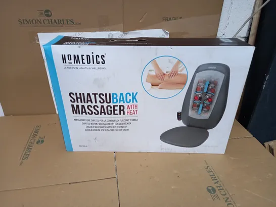 BOXED HOMEDICS SHIATSU BACK MASSAGER SBM-180H-EU