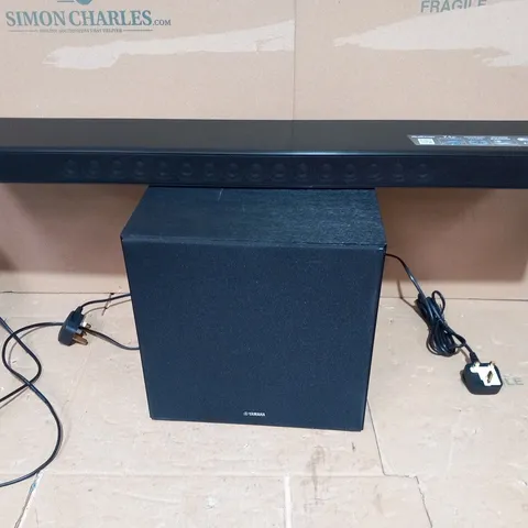 YAMAHA DIGITAL SOUND PROJECTOR YSP-270 AND SUBWOOFER