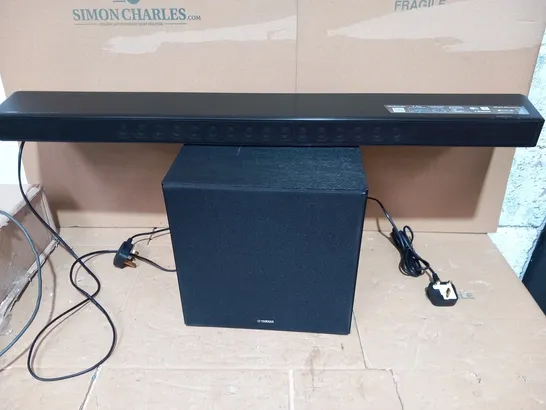 YAMAHA DIGITAL SOUND PROJECTOR YSP-270 AND SUBWOOFER