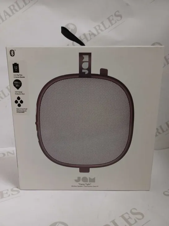 JAM `HANG TIGHT` WIRELESS BLUETOOTH SPEAKER - GREY