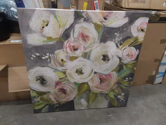 SUMMER RANUNCULUS BY CAROL ROBINSON - PAINTING ON CANVAS