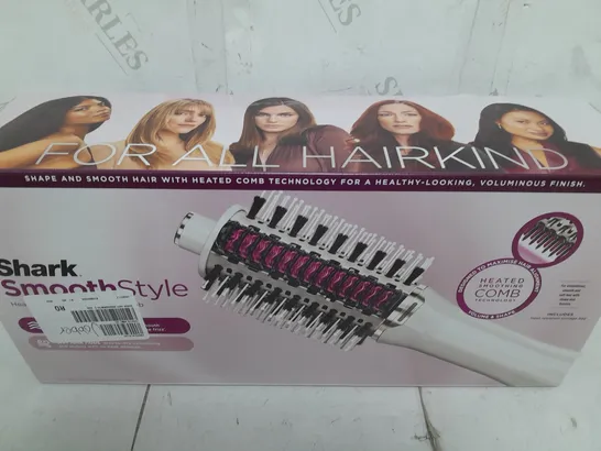 BOXED SHARK SMOOTHSTYLE HOT BRUSH & SMOOTHING COMB