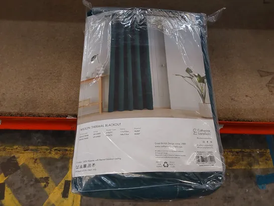 BAGGED WILSON BLACKOUT THERMAL CURTAINS // 117 X 213CM (1 ITEM)