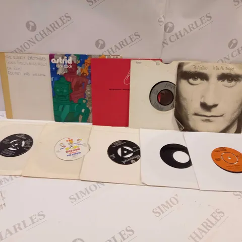 APPROX. 10 X ASSORTED VINYL'S - SMALLER SIZED. ARTISTS VARY 