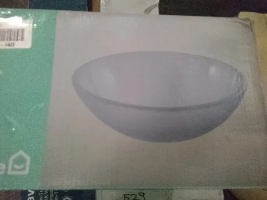 BOXED GOODHOME DRINA GLASS COUNTERTOP BASIN