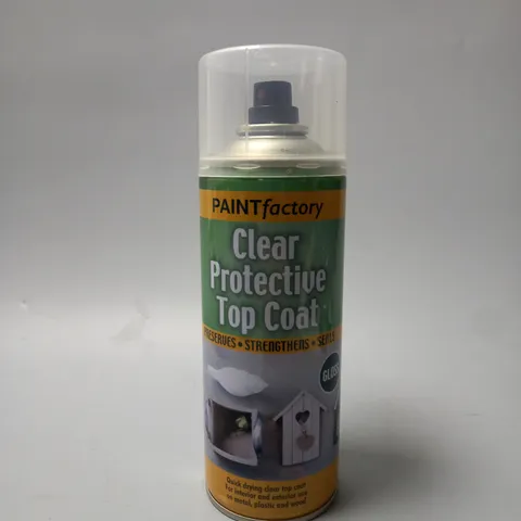12 X CLEAR TOP COAT SPRAY CANS 