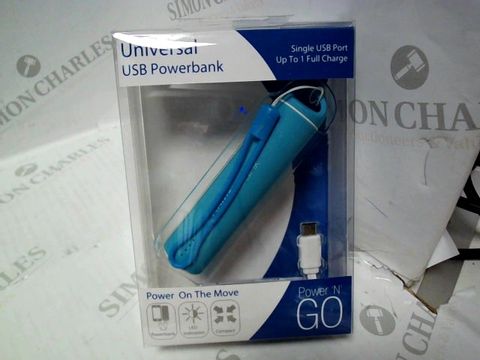 BOX OF 5 BRAND NEW PAMA PLUG'N'GO POWER 4 - PORTABLE POWER BANK IN BLUE