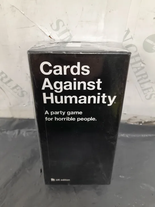 BOXED AND SEALED CARDS AGAINST HUMANITY (UK EDITION)