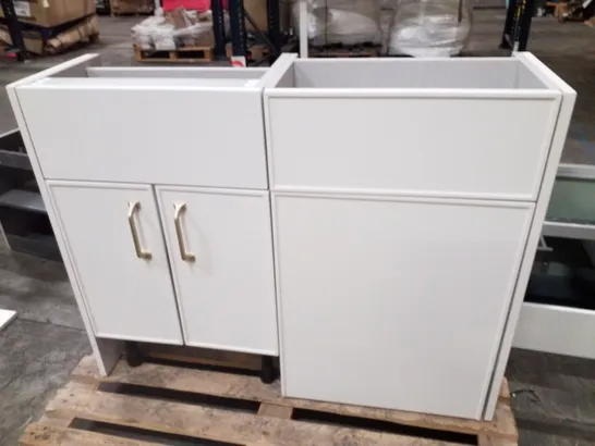 BRAND NEW WHITE VANITY UNIT - 1040×300×810MM