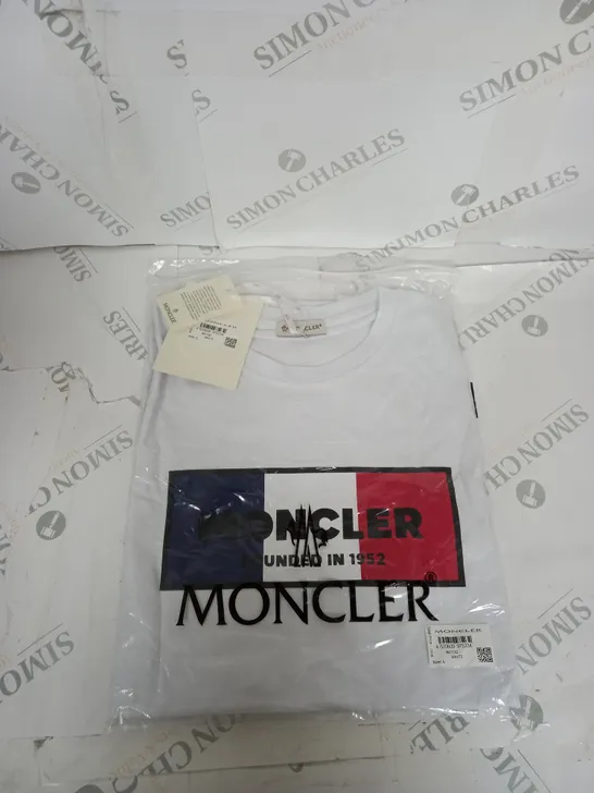 BAGGED MONCLER GRAPHIC T-SHIRT SIZE L