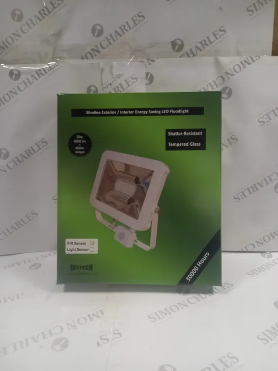 SLIMLINE EXTERIOR/INTERIOR ENERGY SAVING LED FLOODLIGHT BOXED 