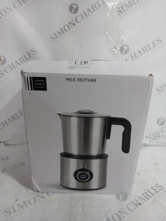 JOHN LEWIS MILK FROTHER 