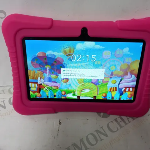 KIDS TABLET WITH PINK CASE