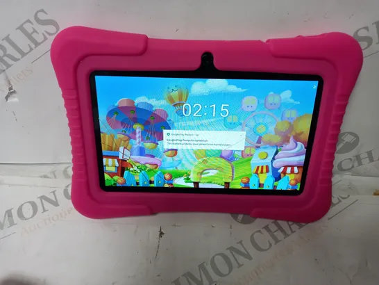 KIDS TABLET WITH PINK CASE