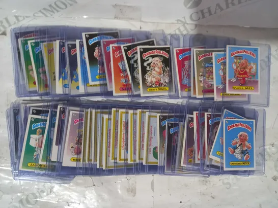 LOT OF ASSORTED COLLECTIBLE GARBAGE PAIL KIDS STICKERS