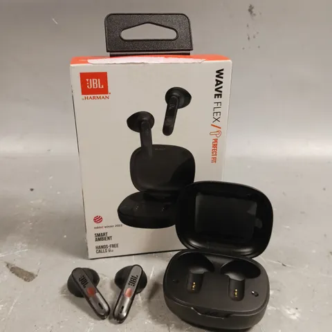 BOXED JBL WAVE FLEX WIRELESS EARPHONES 