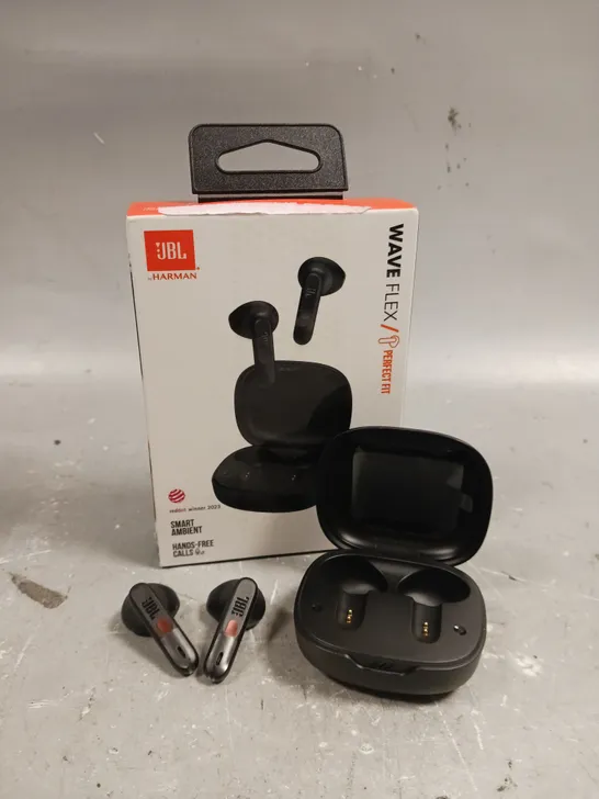 BOXED JBL WAVE FLEX WIRELESS EARPHONES 