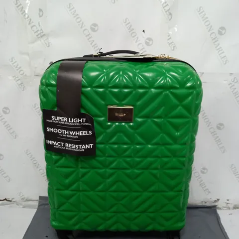 DUNE LONDON TOVANGELINA CASE IN GREEN 50X40X20 - COLLECTION ONLY 