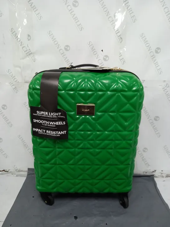 DUNE LONDON TOVANGELINA CASE IN GREEN 50X40X20 - COLLECTION ONLY 