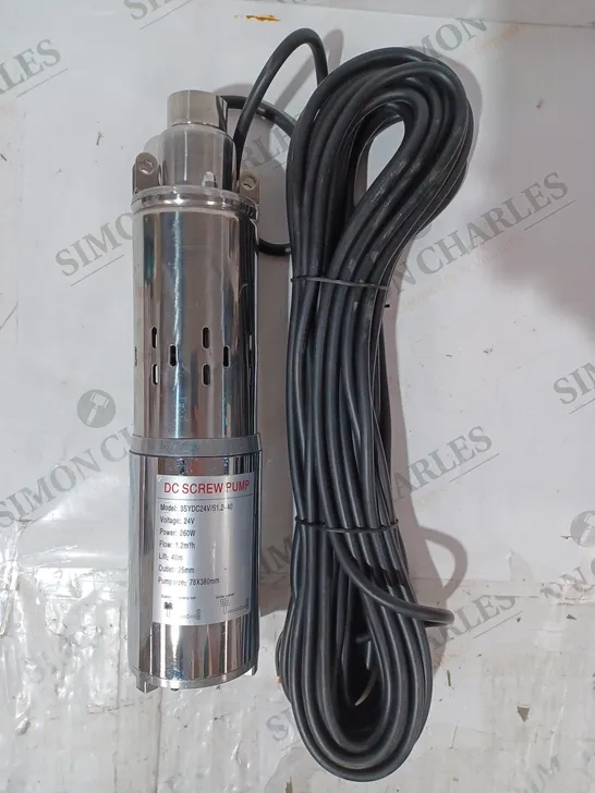 UNBRANDED DC SCREW PUMP