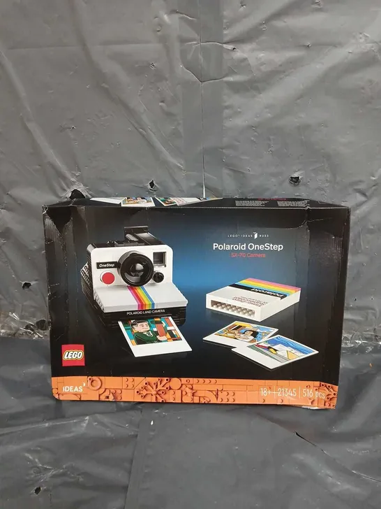 BOXED LEGO POLAROID ONE STEP SX-70 CAMERA - 21345 RRP £69.99