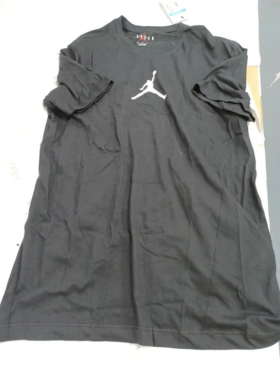 JORDAN DRI FIT BLACK T-SHIRT - MEDIUM