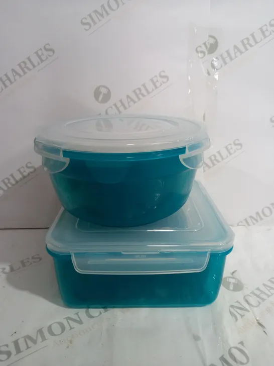 LOCK & LOCK ROUND & SQUARE CONTAINER SET