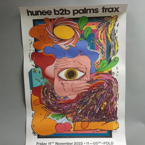 HUNEE B2B PALMS TRAX POSTER APPROX 42CMX58CM