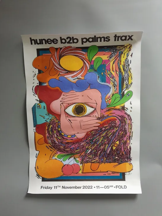 HUNEE B2B PALMS TRAX POSTER APPROX 42CMX58CM