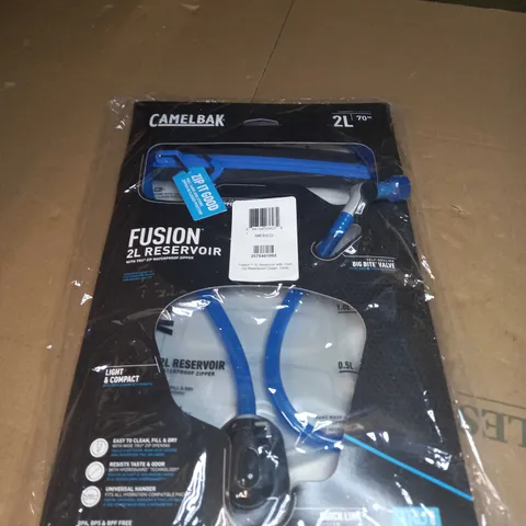 CAMELBAK FUSION 2L RESERVOIR WITH TRU ZIP WATERPROOF ZIPPER