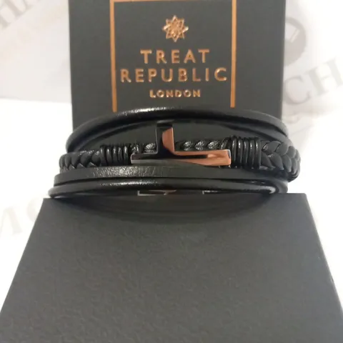 BOXED TREAT REPUBLIC CROSS BRACELET