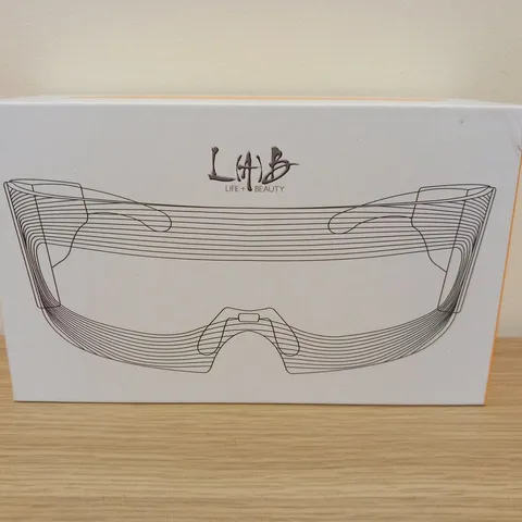 BOXED L.A.B. LIFE AND BEAUTY LED ANTI-AGING EYE MASK