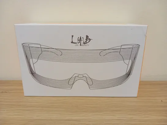 BOXED L.A.B. LIFE AND BEAUTY LED ANTI-AGING EYE MASK