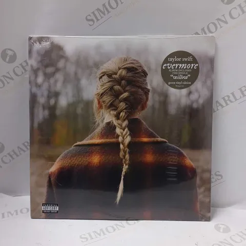 SEALED TAYLOR SWIFT – EVERMORE 2021 OPAQUE GREEN VINYL