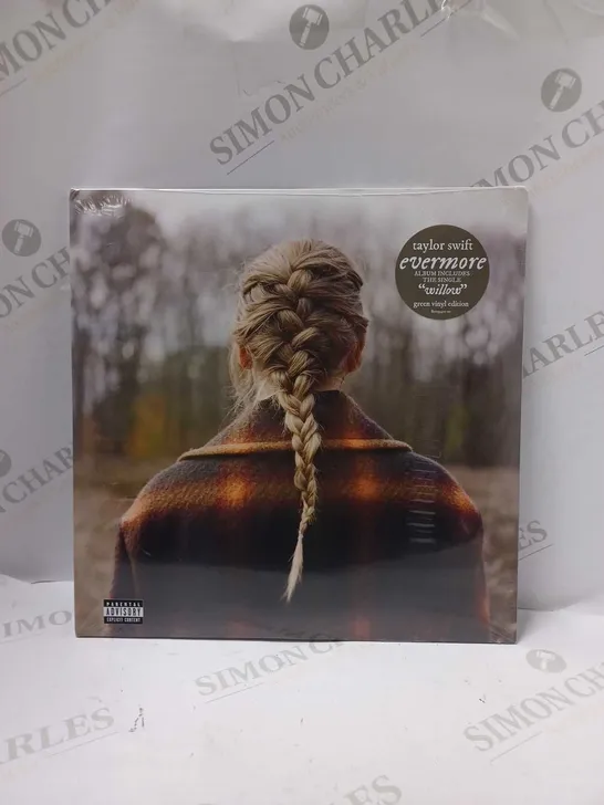 SEALED TAYLOR SWIFT – EVERMORE 2021 OPAQUE GREEN VINYL