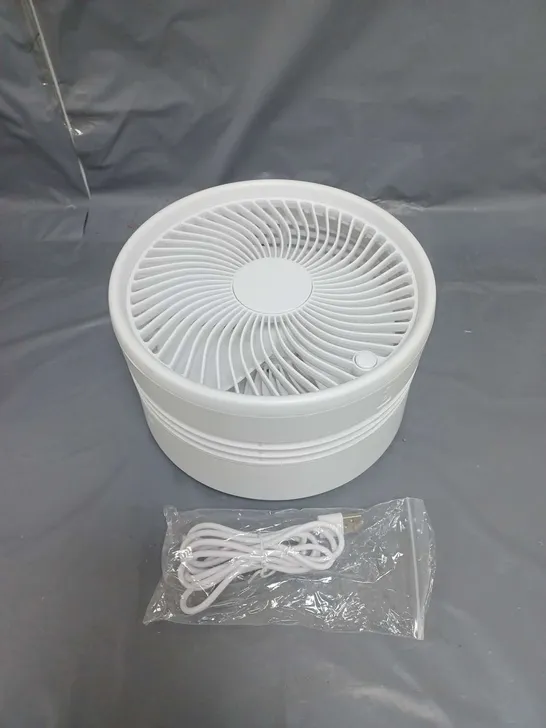 BELL & HOWELL OSCILLATING FOLDING RECHARGEABLE FAN