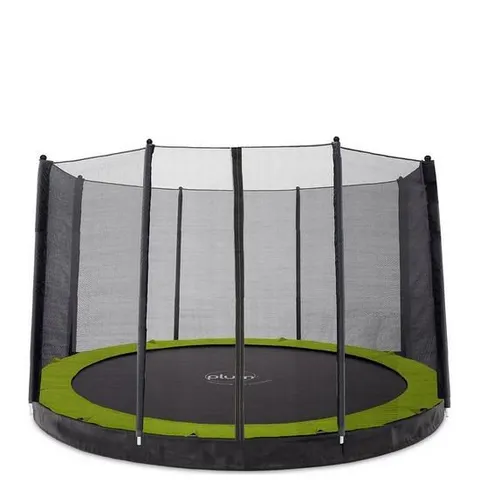 BOXED 12' IN-GROUND TRAMPOLINE WITH ENCLOSURE (2 BOXES)