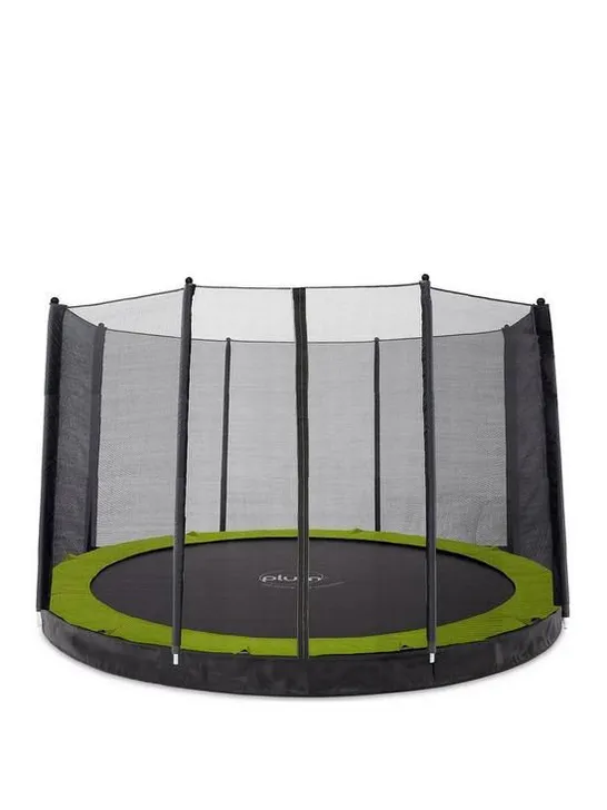 BOXED 12' IN-GROUND TRAMPOLINE WITH ENCLOSURE (2 BOXES)