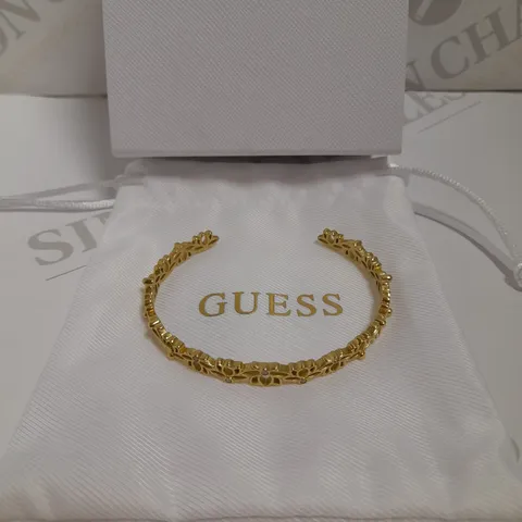 GUESS LOTUS BANGLE LADIES GOLD 