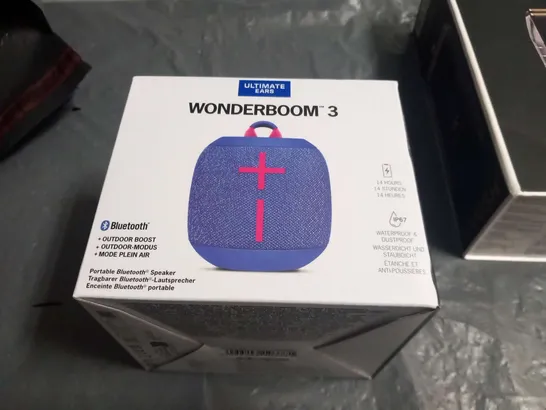 BOXED ULTIMATE EARS WONDERBOOM 3 OUTDOOR BOOST