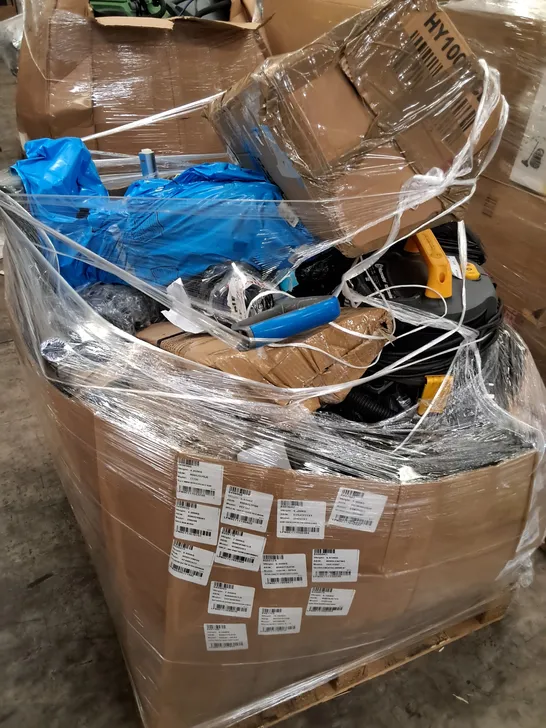 PALLET OF APPROXIMATELY 22 UNPROCESSED RAW RETURN HOUSEHOLD AND ELECTRICAL GOODS TO INCLUDE;